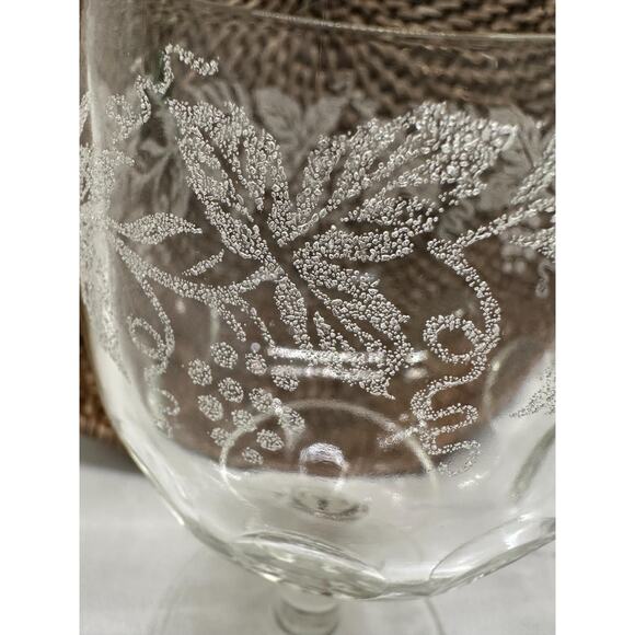 Bartlett Collins Water Goblets - Decoration 806 Clear (Gold Trim) -‎ Set of 4 - Picture 3 of 10